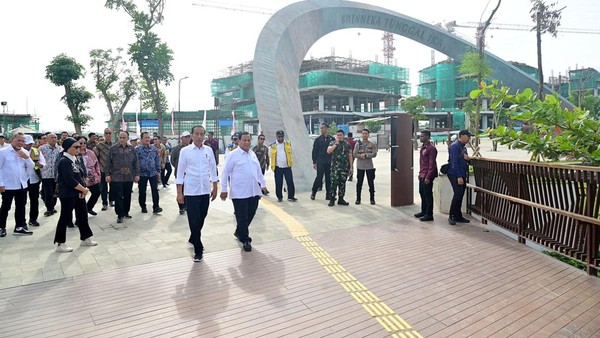 Jokowi Groundbreaking 4 Proyek di IKN