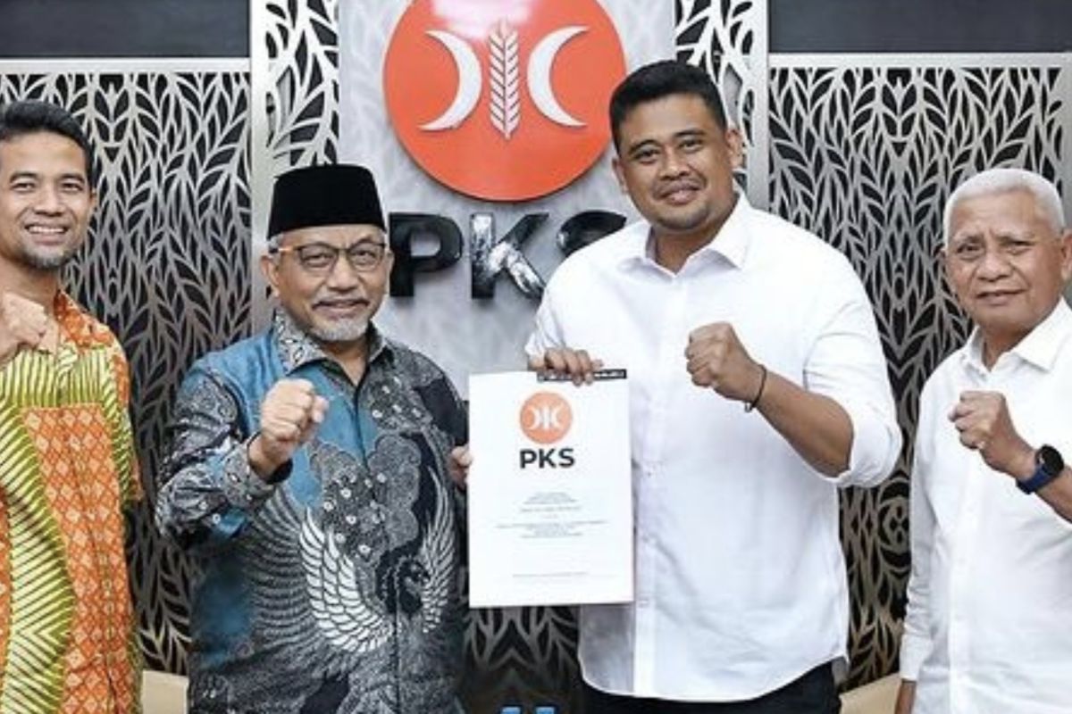 PKS Resmi Usung Bobby Nasution Maju Pilgub Sumut